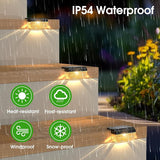 Solar Deck Lights 12 Pack, Solar Lights Outdoor Waterproof for Outside, Stairs, Step, Fence, Yard, Garden, Patio | Lumora