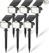 Solar Spot Lights Outdoor Waterproof Adjustable Solar Powered Landscape Lights for Yard 3 Long Time Lighting Modes | Lumora