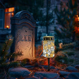 Pumpkin Skull Yard Solar Lights for Cemetery Led Light Dustproof Grave Lamp Sympathy Memorial Gift Lawn Decorations | Lumora