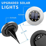 SOLPEX Solar Lights Outdoor Waterproof, 20 Pack Solar Ground Lights, Solar Garden Lights Landscape Lighting for | Lumora