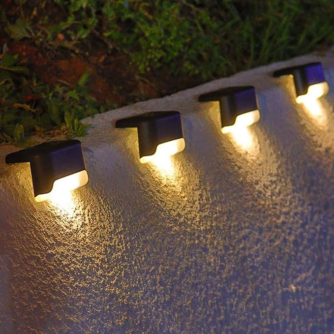 MBETA LED Solar Stair Light Waterproof Outdoor Garden Walkway Patio Patio guardrail Step Light Landscape lamp | Lumora