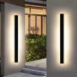 Mikeru 59inch Long LED Wall Light, 3000k Exterior Wall Sconces, Acrylic Invisible Exterior Wall Light for Porch | Lumora