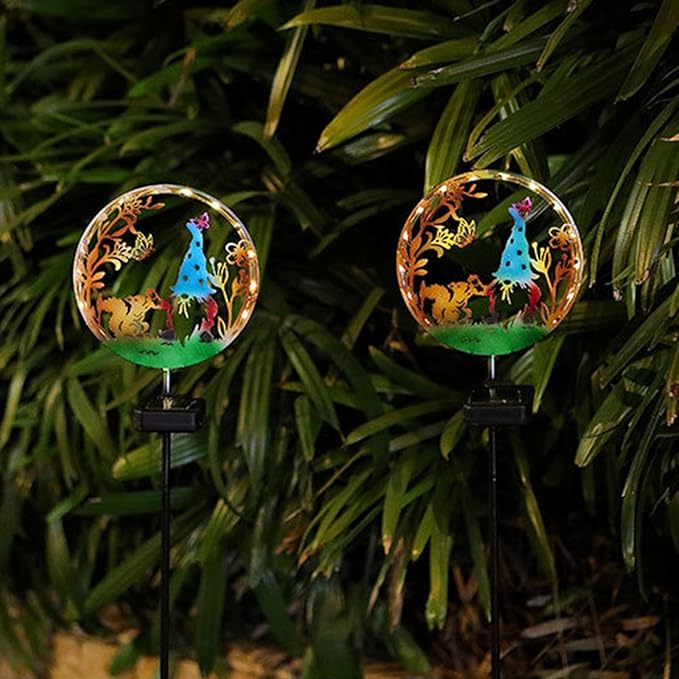 Solar Garden Lights, Pathway Decoration, Outdoor Pathway Light, for Owners and Gardeners, Paths, Patio, Driveway, Flowerbed, Terrace, Fence, Lawn and