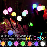 TONULAX Solar Garden Lights, Starburst Swaying When Wind Blows, Solar Lights Outdoor Decorative, Color Changing RGB | Lumora