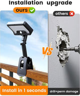 Clip On Solar Lights Outdoor, Motion Sensor Outdoor Lights, 92 LEDs 600LM Solar Fence Lights Outdoor | Lumora