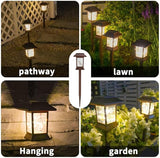 6Pack Solar Pathway Lights Outdoor Waterproof IP65, Solar Lights Outdoor with Hook, Upgraded 1000mAH Battery, Up to | Lumora