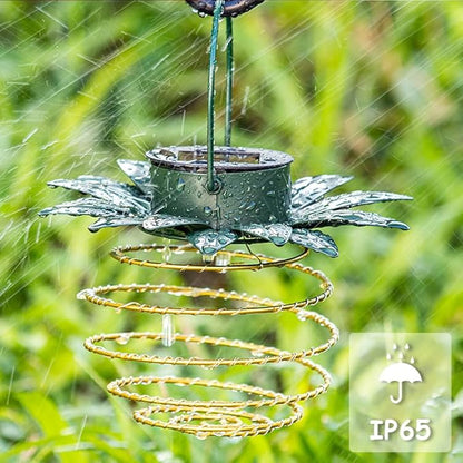 2 Pack Outdoor Solar Hanging Lantern Lights - 60LED Waterproof Solar Pineapple Light Outdoor for Garden,Yard Porch Lawn Backyard Landscape Pathway Patio Outside Gardening