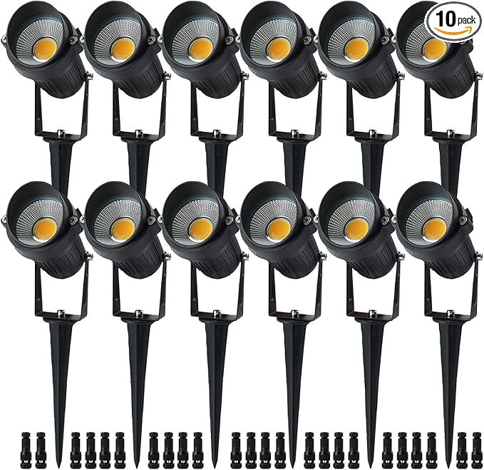 EAGLOD 5W Landscape Lighting,Low Voltage Landscape Lights, Outdoor 12V~24V Waterproof Landscape Spotlight for | Lumora