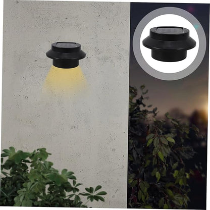 6-Pack Solar Fence Lamp Overhang Light Waterproof LED Garden Lights for Outdoor Use Energy-Saving Solar-Powered Lighting for Pathways and Patios