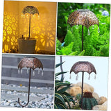Solar Led Garden Landscape Lamp Umbrella Shape Outdoor Patio Decor Solar Pathway Lights Outdoor Lights | Lumora