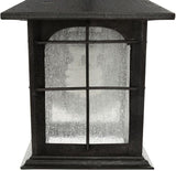 Collection Brimfield 1-Light Aged Iron Outdoor Wall Lantern | Lumora