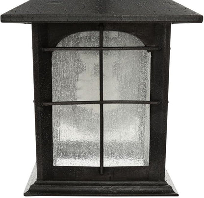 Collection Brimfield 1-Light Aged Iron Outdoor Wall Lantern