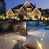 SUNRIVER Low Voltage Landscape Lights,1W Outdoor In-Ground Lights 12V-24V LED Landscape Lighting for Paver, Deck | Lumora