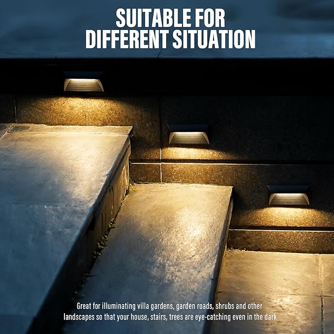 VENUS MANUFACTURING 2W Low Voltage Deck Lights LED Outdoor Stair Lights 3000K 12V Wired Step Lighting, Die-cast | Lumora