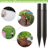 30 Pcs 8.2 Inch Solar Light Stakes Replacement, Ground Spikes for Solar Lights, Plastic Lights Replacement Stakes | Lumora