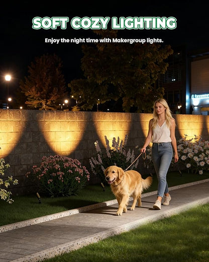 MR16 LED Bulb, Outdoor Landscape MR16 Light Bulbs, 5W Gu5.3 Bi-pin Base 12V Low Voltage LED Spotlights Warm White 2700K for Landscape Lighting Garden Yard Lights 6-Pack