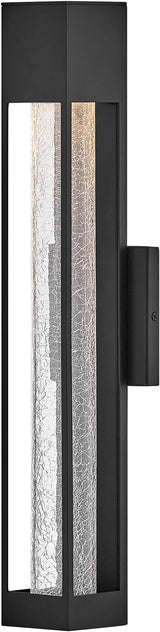 Hinkley Vapor Medium Wall Mount Lantern, Black | Lumora