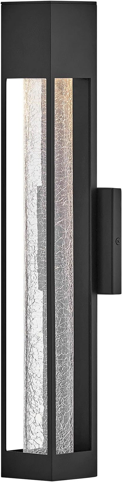 Hinkley Vapor Medium Wall Mount Lantern, Black