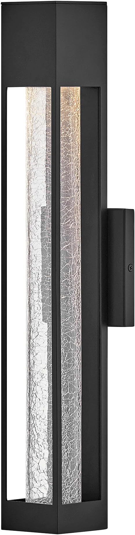 Hinkley Vapor Medium Wall Mount Lantern, Black | Lumora