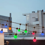 AWQ 35 FT Globe String Lights Outdoor Commercial Grade Light with 20 G50 Shatterproof LED Bulbs Waterproof | Lumora