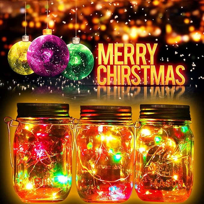 2PCS Garden Solar Lights Multi-Color Changing LED Flower Stake Light Decorative Landscape Lawn Yard Outdoor Lights Length is About 70*140/ 3*6inch Warm White And Colored Lights Sold as Two as Shown