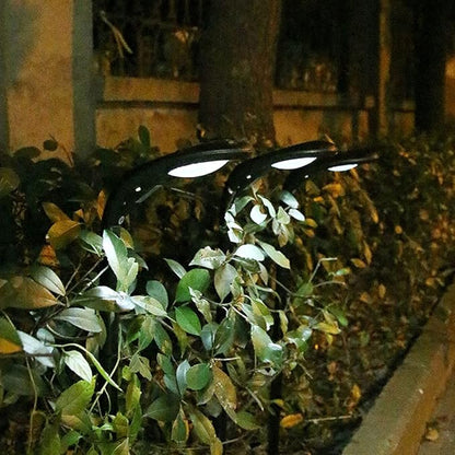 2 Pack Solar Pathway Lights Outdoor Waterproof 12 LED Solar Lights Solar Yard Lights for Garden Patio Yard Landscape Pathway Lawn