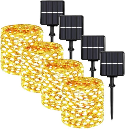 Solar Pathway Lights Solar Fairy String Lights 72FT 200 LED Outdoor Twinkle Waterproof Yard Patio Decor