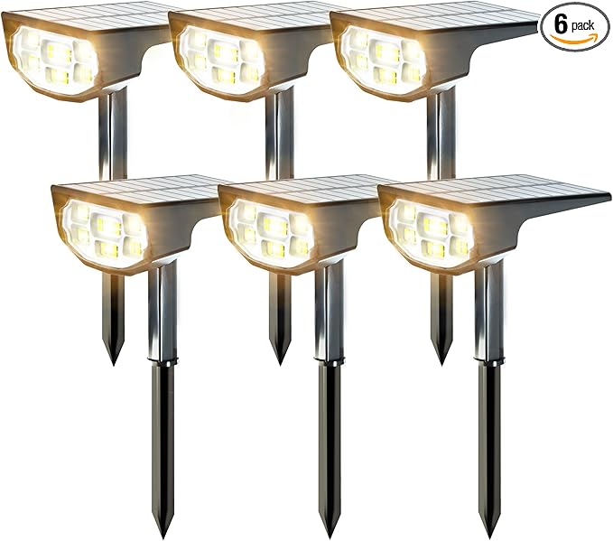 Solar Spot Lights Outdoor IP68 Waterproof, Ultra-Bright Performance，Simple Modes for Easier Operation, Auto | Lumora