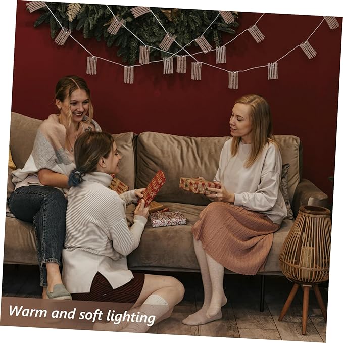 Elegant Rattan String Lights for Indoor Outdoor Use Decorative Balcony Garden Lighting Stylish Holiday Decor Bulb | Lumora