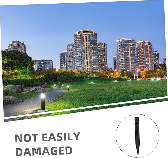 24pcs Led Ground Luminous Lamp Stakes Solar Pathway Lights Light Stakes Replacement for Outdoor Christmas Decor