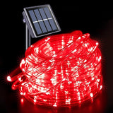JMEXSUSS Solar Rope Lights,200 LED 66ft 8 Modes Solar Rope Lights Outdoor Waterproof LED Red Fairy Lights for | Lumora
