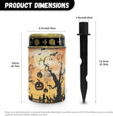 Halloween Pumpkin Solar Garden Lights Waterproof Solar Pathway Lights Outdoor Solar Lantern Halloween Decor Stake | Lumora