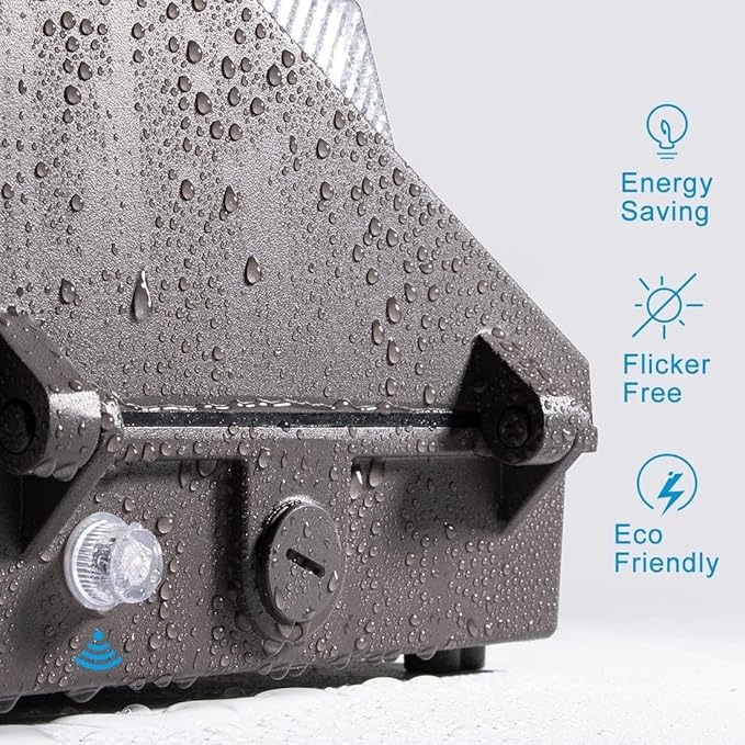 Lightdot 6Pack 70W LED Wall Pack Lights, 100-277v Dusk to Dawn Photocell |10500Lm (150Lm/W) 5000K IP65 Outdoor Flood Lighting for Yard,Warehouse,Factory,Building,Garage, ETL(Height:10~15ft)