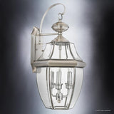 Urban Ambiance Luxury Colonial Outdoor Wall Light, Large Size: 22.5" H x 12.25" W, with Tudor Style Elements | Lumora