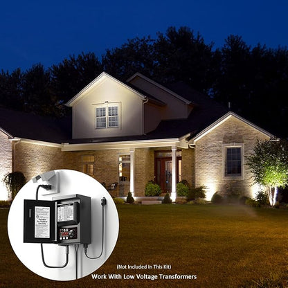 Malibu Low Voltage 11W LED Floodlight Landscape Lighting for Garden, Path, Lawn, Patios Use