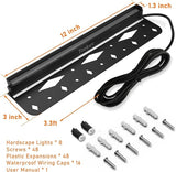 Teekuv 8 Pack 12 Inch LED Hardscape Lighting, 6W Retaining Wall Lights IP65 Waterproof Paver Lights, 12V AC/DC Low | Lumora