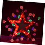 VILLCASE 1 Set LED Solar String Lights Bubble Beads Patio Decor Saving Outdoor Fairy Lights for Garden Courtyard | Lumora