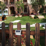 Solar Lights Outdoor Waterproof Deck Light, Solar Stair Lights Outside LED Step Lighting Stainless Steel for Paths | Lumora