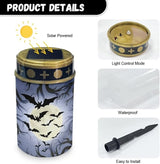 Bats Print Solar Lights Outdoor Waterproof Solar Garden Light Halloween Decoration for Outside Cemetery Grave Yard | Lumora