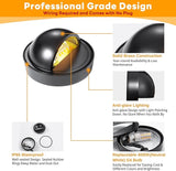 Gardenreet Low Voltage Deck Lights - Landscape Solid Brass LED Step Lights Outdoor, 12V Hardwired IP65 Waterproof | Lumora