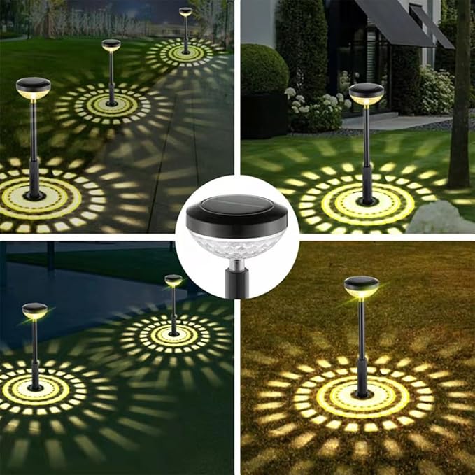 Solar Pathway Lights LED Solar Garden Stake Lights Outdoor Decorative for Yard Patio Walkway Landscape Lighting | Lumora
