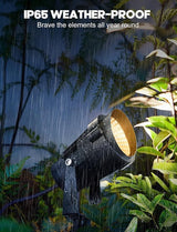 12W Low Voltage LED Landscape Lights - 12V Super Warm White Spotlight Landscape Lighting, IP65 Waterproof Christmas | Lumora