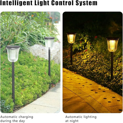 Solar Lawn Lamp LED Landscape Lights Water Proof Solar Pathway Lamp Outdoor Decorative Light for Patio Courtyard Villa Garden