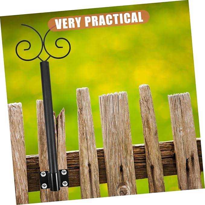 Milisten 1set Outdoor Hanger Pole for Bird Feeders and String Lights Easy Installation Support Rod for Terraces | Lumora