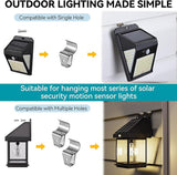 HUXOR No-Hole Needed Vinyl Siding Clips Hooks Hanger for Hanging Solar Powered Lights on Vinyl - Outdoor Wall Light | Lumora