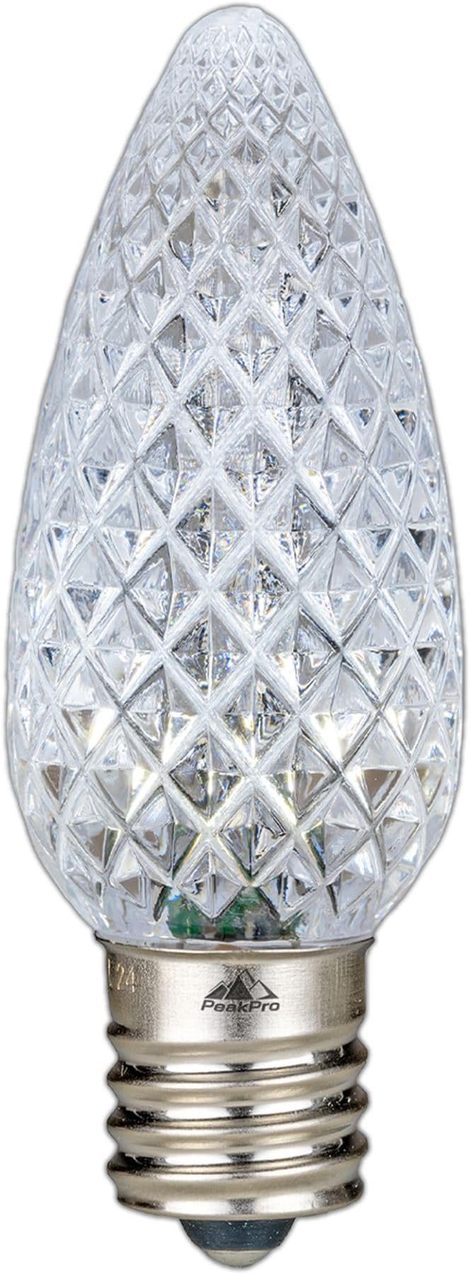 Novelty Lights 250CT C9 LED Faceted Ultra Bright Dimmable Outdoor Christmas Light Replacement Bulbs Decorative LED | Lumora