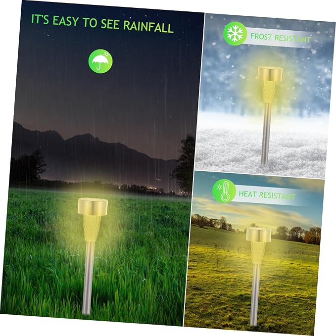 12pcs Solar Pathway Lights Outdoor Landscape Lighting Garden Stake Lights Solar Garden Decor Easy Install | Lumora
