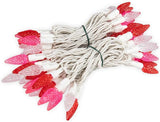 ‎‎‎Novelty Lights 24FT 70 LED C6 LED Valentine's Day String Lights, Outdoor Spring Commercial Grade String Lights | Lumora