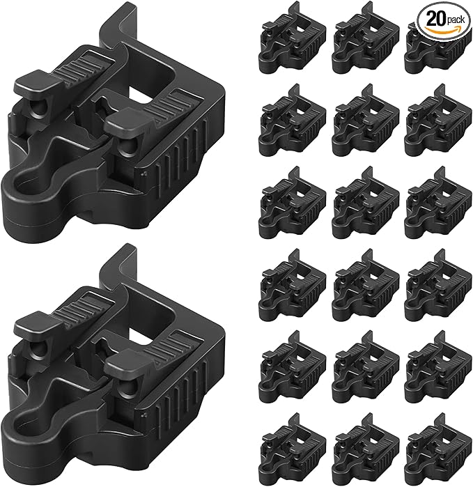 EDISHINE 20-Pack Low Voltage Wire Connector, Landscape Lighting Cable Connectors - Outdoor Security Flood Light | Lumora