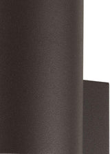 Progress Lighting Z-1030 LED Collection 1-Light Clear Glass Modern Outdoor Medium Wall Lantern Light Antique Bronze | Lumora